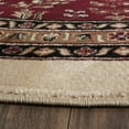 thumbnail image 4 of SAFAVIEH Lyndhurst Isadora Floral Area Rug, Ivory/Red, 6' x 6' Round, 4 of 6