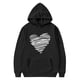thumbnail image 5 of Camiseta de manga larga para niños, cuello redondo, color liso, ideal para niños y niñas, sudadera con capucha de poliéster., 5 of 6