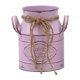 thumbnail image 1 of Jarrón de jarra de leche Jarrón decorativo de flores Maceta de metal de hierro Centro de mesa con Rosa, 1 of 9