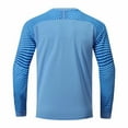 thumbnail image 2 of Miaeowve Kids Boys Padded Goalie Shirt Youth Long Sleeve Goalkeeper Jersey Sports Team Training Sky Blue 24, 2 of 6