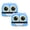 Blue, variant on Name Stamp For Clothing Personalized Kids Cloths Fabric Stamper Clothes