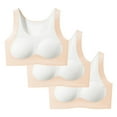 thumbnail image 1 of Tranfacy Girls Training Bras,Multi Packs Bra for Girls,Girls 10-18 Years Seamless Wireless Posture Correction Bras Multi Packs Comfortable Support Bralette, 1 of 4