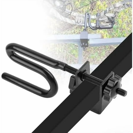 Tree Stand Bow Holder - 360 Fork Rotation Angle Crossbow Holder Archery Compound Bow Hanger - Easy Installation Treestand Bow Rest for Hunting Accessory$$Other