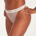 thumbnail image 3 of Reebok Women's Underwear Flex Rib Hi-Cut Thong Panties, 3-Pack, Sizes XS-3XL, 3 of 5