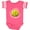 Football Pink and White, variant on Inktastic Softball Princess- Tiara Girls Baby Bodysuit