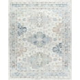 thumbnail image 6 of BoutiqueRugs Tana Traditional Area Rug - Machine Washable - Ivory, Medium Gray, Teal - 5'3" x 7', 6 of 11