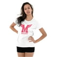 thumbnail image 4 of Meow Cute Crazy Cat Ladies University Womens Slim Fit Graphic Tee Brisco Brands S, 4 of 5