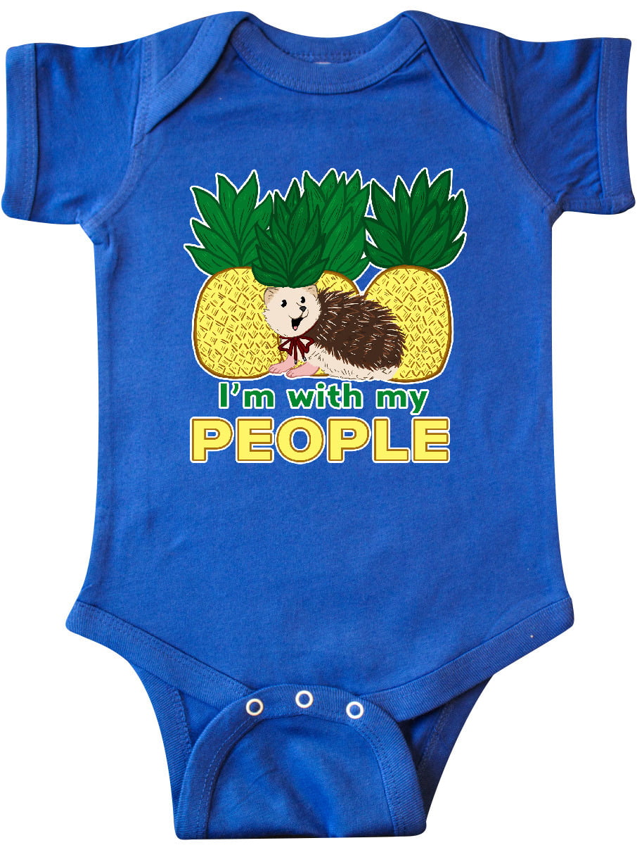 Hedgehog Bodysuit in a Bag Hedgehog Onesie Baby-grow Personalised Hedgehog Baby Gift Animal New Baby Gift First Birthday Gift