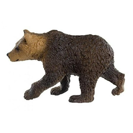 - Safari Ltd Wild Safari North American Wildlife - Grizzly Bear Cub - Educational Hand Painted Figurine - Quality Construction from Safe and BPA Free Materials - For Ages 3 and Up