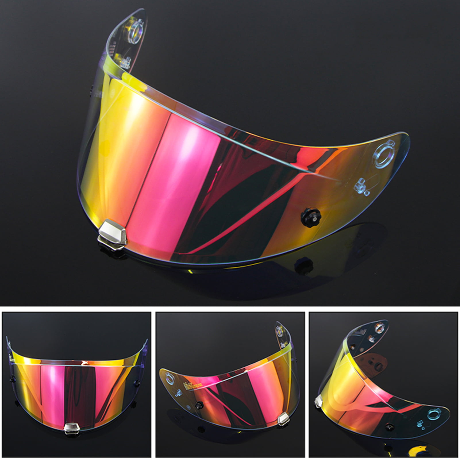 Opvise Helmet Visor Lens UV Protection Night Vision Safe Full Face Motorcycle Helmet Lens for HJ 26 RPHA11 RPHA70