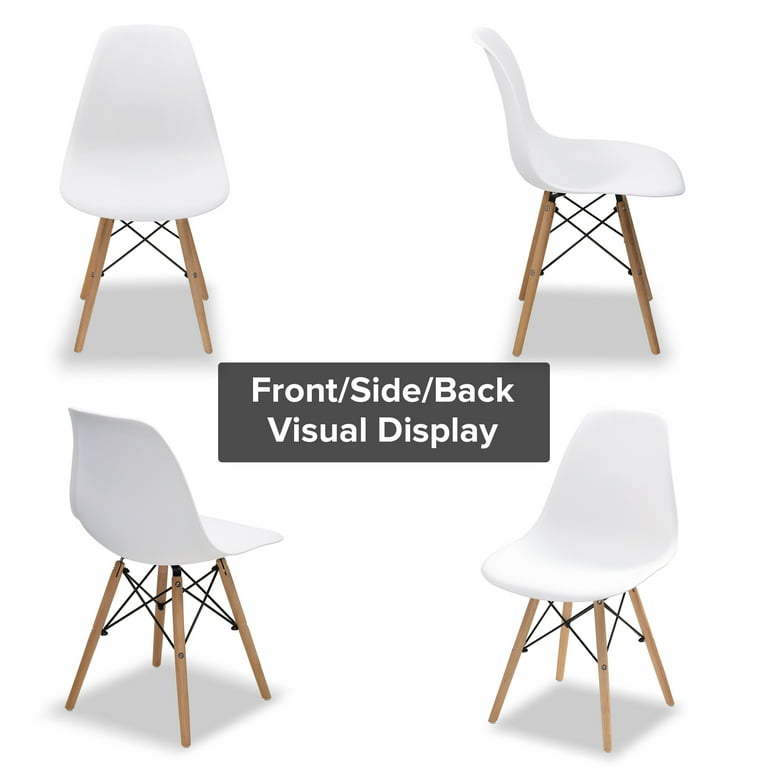 Comhoma Dining Chair White Set of 4
