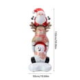 thumbnail image 3 of Hometravel Christmas Foil Balloons, 4D Standing Character Designs, Party Decoration for Holiday and Birthday Events, 3 of 6