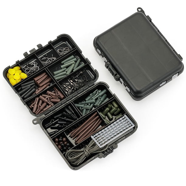 Bgsha Ensemble de 173 Pcs Boîte d'Équipement de Pêche à la Carpe Ensembles de Pêche à la Carpe Boutons-Pression Pivotants Hélicoptère Bgsha Ensemble de 173 Pcs Boîte d'Équipement de Pêche à la Carpe Ensembles de Pêche à la Carpe Boutons-Pression Pivotants Hélicoptère