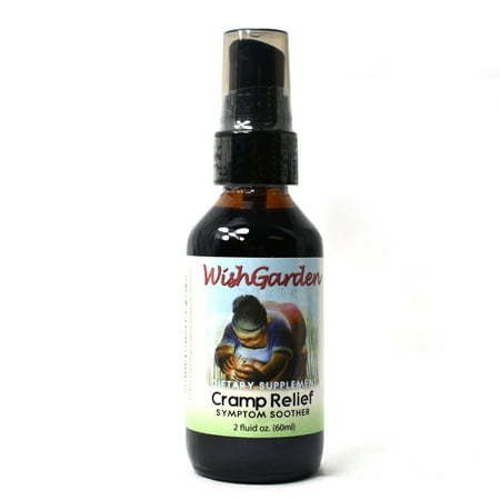 WishGarden Herbal Remedies WishGarden Herbs — Cramp Relief Herbal Formula — Gluten Free — 2 oz Pump