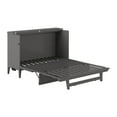 thumbnail image 3 of AFI Sienna Queen Wood Murphy Bed Chest with Built-in Charger, Grey, 3 of 6