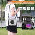 thumbnail image 4 of XYX For iPad Mini 7th/6th Gen Case 8.3 inch 2024/2021, 360 Rotating Hand Grip, Shoulder Strap, Heavy Duty Drop Protection, Transparent, 4 of 7