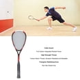 thumbnail image 4 of Beginner Squash Racket,Lightweight Portable Carbon Squash Racket Training with Racket Bag for Gym School, 4 of 7