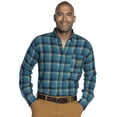 thumbnail image 3 of Atlas For Men Mens Checked Flannel Shirt, 3 of 5