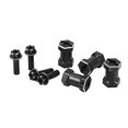 thumbnail image 4 of Hex Roue de Crawlers, 4PCS Roue Hex Moyeu Extend CNC Fini pour la Réparation Noir, 4 of 8
