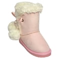 thumbnail image 1 of Kids' Dawgs Microfiber Side Tie Boots Pink Size 12-13, 1 of 1