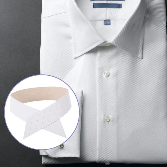 VORCOOL 200Pcs Collar Extenders for Mens Shirts Dress Shirt Collar Stays White Cardboard for Men's Shirts