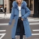 thumbnail image 1 of Parkas de manga larga para mujer, chaqueta de algodón cálida de manga larga para otoño e invierno, abrigo de mujer, 1 of 6