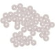thumbnail image 4 of 50 arandelas de seguridad de fieltro para correas de guitarra, resistentes, blancas, diámetro de 13 mm. Blanco, 4 of 8