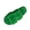 Green, variant on Women's Bubble Double Strap Faux Fur Slippers Plush Cushioned Open Toe Non Slip Slides for Home Dorm Spa Lounge White