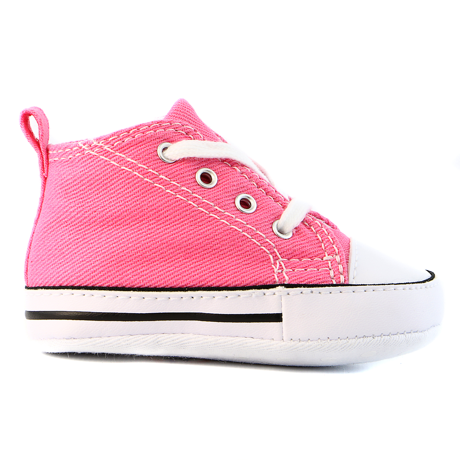 pink crib converse
