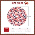 thumbnail image 3 of KLL Japanese Cherry Blossoms Christmas Tree Skirt 30" ,Party Decorations Farmhouse for Christmas Decorations Holiday Party, 3 of 6