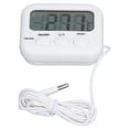 thumbnail image 2 of Temperature Thermometer,Water Thermometer LCD Digital Digital Display Thermometer Water Thermometer Smart Functionality, 2 of 14
