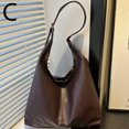 thumbnail image 1 of PU Leather Tote Bag - Stylish Bucket Design, Multiple Colors, 39*33*3cm, 1 of 1