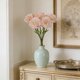 thumbnail image 4 of Ramo de claveles artificiales de seda,arreglo floral artificial realista para decoración de bodas,exteriores,sala de estar,accesorio para fotos,decoración floral., 4 of 6