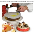 thumbnail image 2 of Martellato "Lacher" Plastic Decorating Cake Stencil, 2 of 3