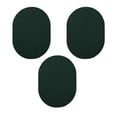 thumbnail image 1 of Furnish My Place Modern Indoor/Outdoor Commercial Solid Dark Green Rug, Modern Area Rug, Baby Nursery Mat, Pet-Friendly Carpet for Living Room, Playroom, Made in USA, 1.5' x 2.25' Oval - Set of 3, 1 of 6