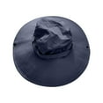thumbnail image 3 of HNMKIU Wide Brim Outdoor Sun Hat for Fishing Mountaineering and Casual Daily Use Breathable Fisherman Cap with Full Face Coverage Navy,One Size, 3 of 3