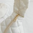 thumbnail image 3 of Bolsa De Hombro Bolso de mensajero acolchado ligero de embrague femenino de moda para mujer (beige) Likrtyny  Para Estrenar, 3 of 9