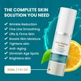 thumbnail image 4 of Sun Coast Sciences Total Package Serum 1 Fl Oz Anti-Aging Face Serum for Women & Men with Hyaluronic Acid Vitamin C & E Day & Night Moisturizer Makeup Organizers, 4 of 6