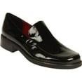 thumbnail image 2 of Franco Sarto Women's L-Bocca Slip On Loafers Black Patent 5.5M, 2 of 7