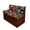 Christmas Decoration Theme, variant on XYZCANDO Christmas Light Strip Design RV Booth Seat Covers Easy to Install RV Dinette Cushion Covers, Soft Scratch-Resistant Camper Cushion Covers