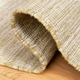 thumbnail image 3 of SAFAVIEH Montauk Bernadine Solid Braided Cotton Runner Rug, Green Olive, 2'3" x 8', 3 of 7
