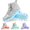 Silver, variant on NordicNest Children Kids Boys Girls Sneakers Non Soft Sole Led Light Fashion Comfortable Shoes Ffr Casual Daily Wear