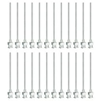 Blunt Tip Dispensing Needle, 24 Pcs 2 Inch Stainless Steel Liquid Dispenser Needles with Lure Lock 16g