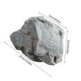 thumbnail image 2 of Artificial Landscape Rocks PU Foam - Realistic Fake Rock Covers for Outdoor Decor - Natural Texture Sandstone Design for Gardens, Parks & Commercial Landscaping, 2 of 6