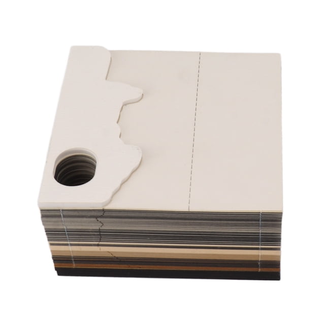 Bloc de notas D Paper Craft, Bloc de notas 3D Paper D Art Pad D Paper Art El mejor de su clase