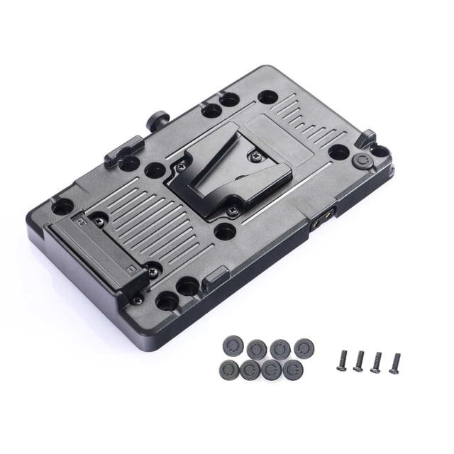 NATEFEMIN Battery Power Supply Adapter Converter Plate V-Mount Battery Plate for Sony DSLR Camera