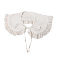 thumbnail image 1 of 1 pieza de cuello falso Lolita, chal grande, cuello falso para decoración de camisas de vestir de verano, 1 of 8