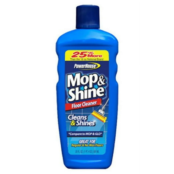 PowerHouse Mop & Shine Floor Cleaner, Fresh Citrus Scent, 16 fl oz