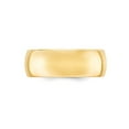 thumbnail image 4 of Mens 10K Yellow Gold 8mm Polished Wedding Band Ring, 4 of 5