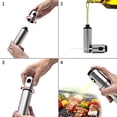 thumbnail image 6 of Harpi Olive Oil Dispenser Bottle, 2 in 1 Olive Oil Dispenser for Kitchen, Oil Sprayer for Cooking Olive Oil Sprayer 100ml Glass Olive Oil Spray Bottle Kitchen Gadgets Accessories for Fryer, 6 of 8